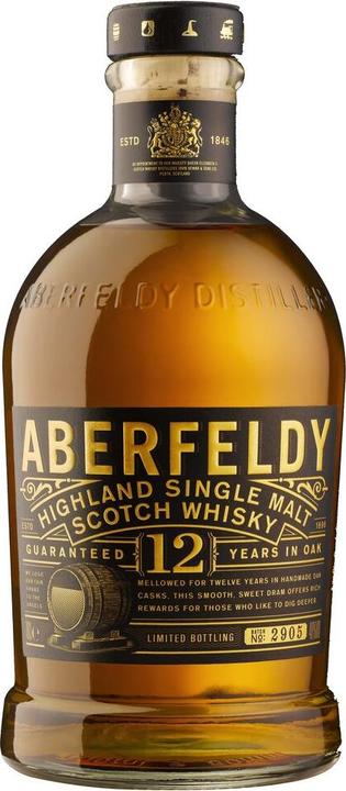 Immagine prodotto Aberfeldy 12 anni (Single Malt, Whisky scozzese, 1 x 70 cl)