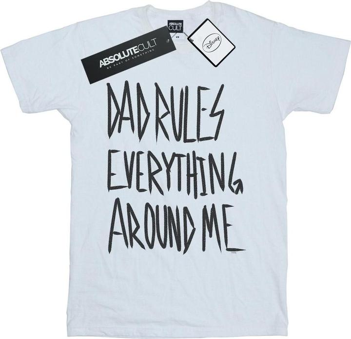 Actual product image Disney Womens/Ladies The Lion King Dad Rules Everything Cotton Boyfriend T-Shirt (XL)