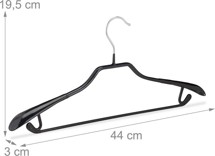 Actual product image Relaxdays Suit hanger (10 x)