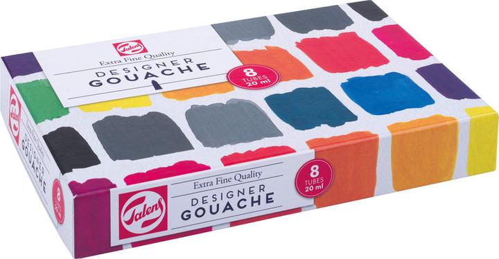 Image du produit Talens Gouache extrafine en tubes (Multicolore, 20 ml)