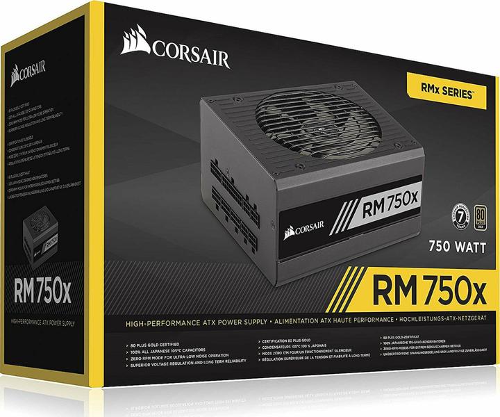 Image du produit Corsair RM750x (750 W)