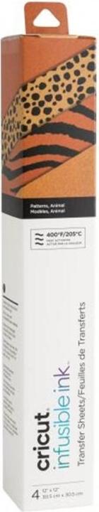 Actual product image Cricut Iron-on film Infusible Ink Leopard 30.5 x 30.5 cm, 4 pieces