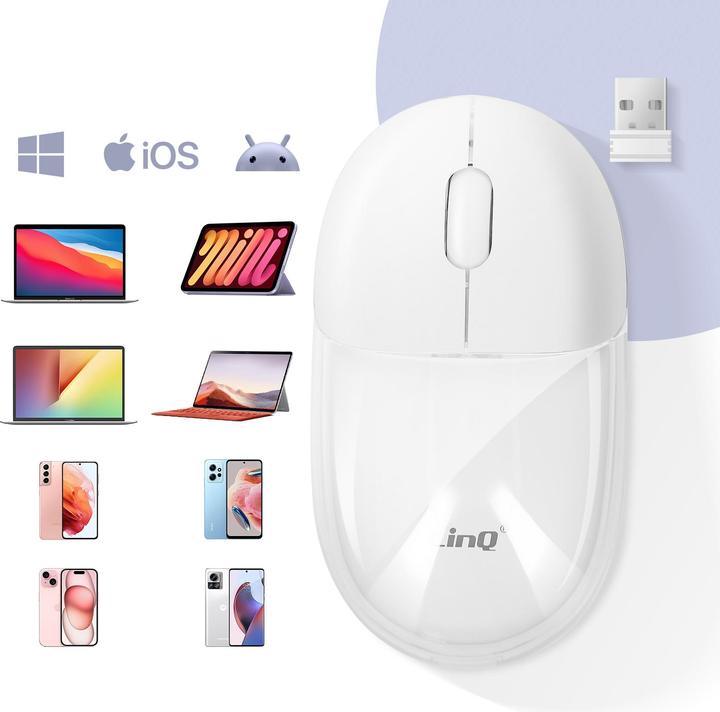 Immagine prodotto LinQ Mouse Bluetooth W707 (Senza fili)