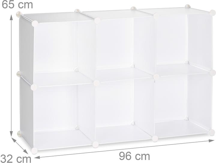 Produktbild Relaxdays Regalsystem (96 x 32 x 65 cm)