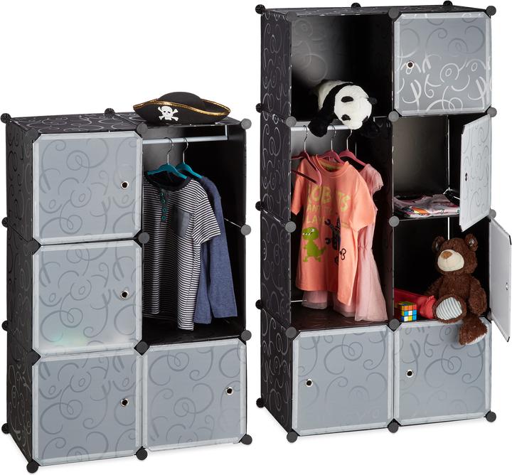 Image du produit Relaxdays Armoire modulaire à 12 compartiments (145,5 x 36,5 x 145,5 cm)