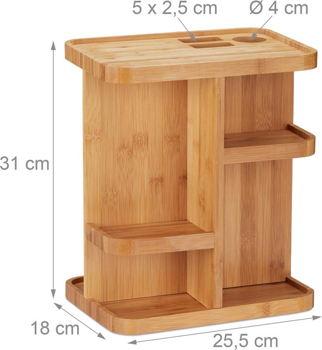 Actual product image Relaxdays 360° Cosmetic Organiser