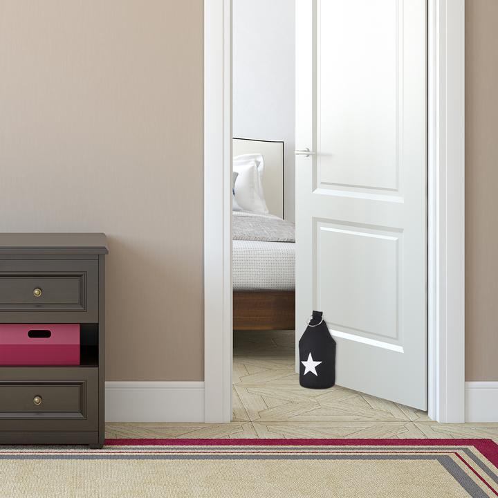 Actual product image Relaxdays Star Door Stop with Handle (1 Piece, 11 x 11 x 23 cm)