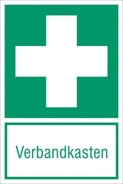 Produktbild Everglow Rettungszeichen Schild Verbandkasten ASR A1.3 ISO 7010-E003