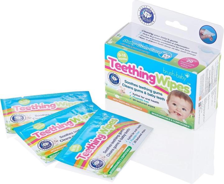 Produktbild Brush-Baby Zahnungstücher (1 x)