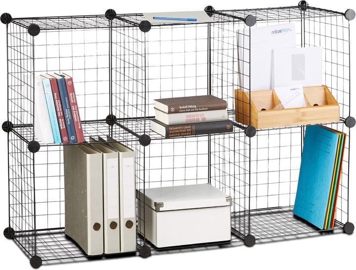 Actual product image Relaxdays Shelving System (110 x 36.5 x 110 cm)