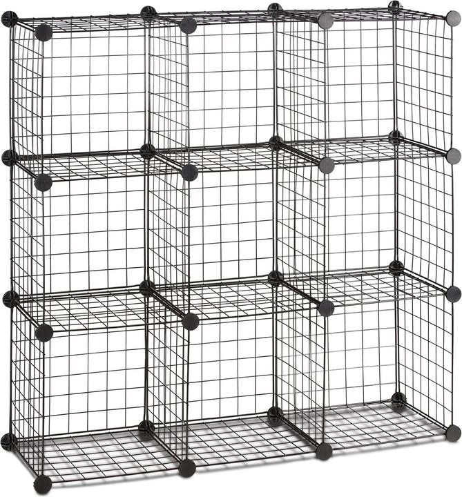 Actual product image Relaxdays Modular Grid Shelf