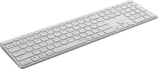 Immagine prodotto Rapoo Kabellose Multimodus Tastatur E9800M, DE-Layout, Bianco (DE, Senza fili)