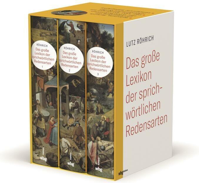 Image du produit Lutz Röhrich: Das grosse Lexikon der sprichwörtlichen Redensarten (Allemand, Werner Mezger, Lutz Röhrich, 2023)
