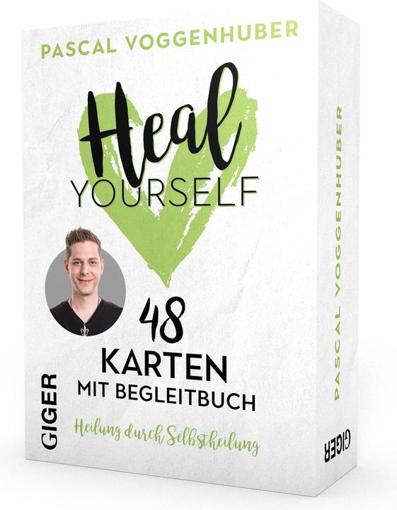 Actual product image Heal Yourself card set (German, Pascal Voggenhuber, 2021)