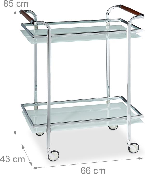 Produktbild Relaxdays Servierwagen