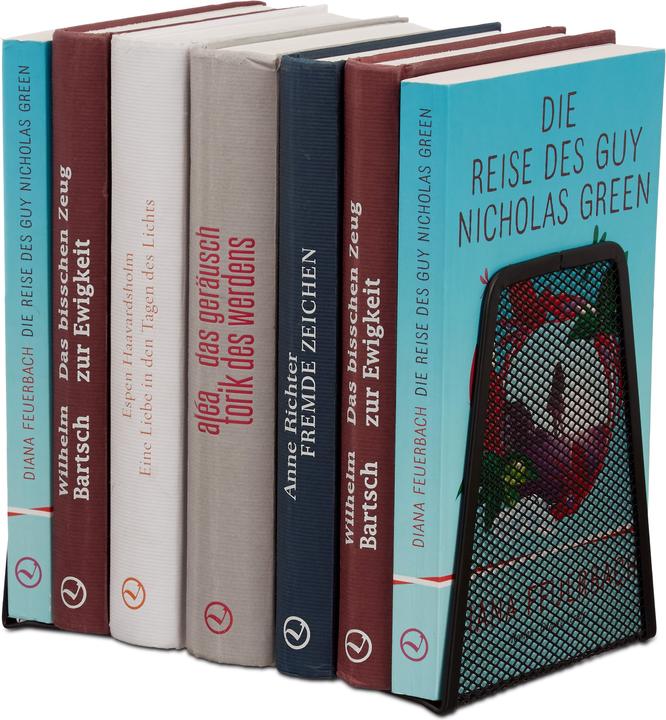Image du produit Relaxdays Presse-livres en set (12.5 x 9 x 14.5 cm)