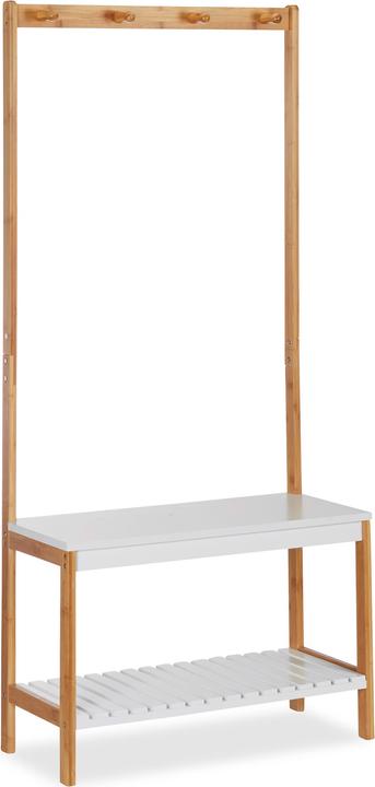 Image du produit Relaxdays Penderie et banc, multifonctionnel