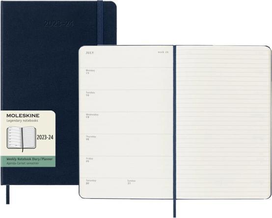 Produktbild Moleskine Schüleragenda Hard Cover Weekly Notebook (13 x 21 cm, Harter Einband, Englisch)
