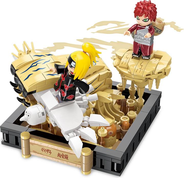 Immagine prodotto Qman Diorama Gaara contro Deidara