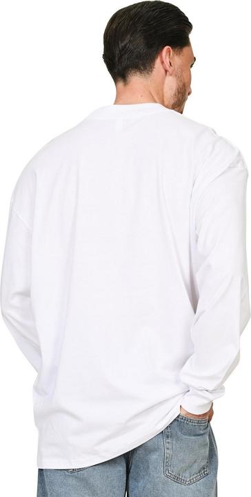 Actual product image Casual Classics Unisex Adult Combed Ringspun Cotton Extended Neckline Oversized Long-Sleeved T-Shirt (XS)