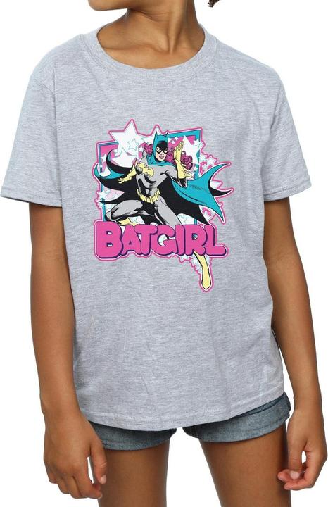 Actual product image Girls Leap Batgirl Cotton T-Shirt (140, 146)