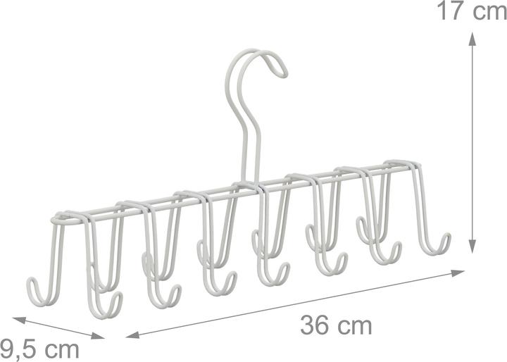 Actual product image Relaxdays Belt Hanger, 14 Hooks (1 x)