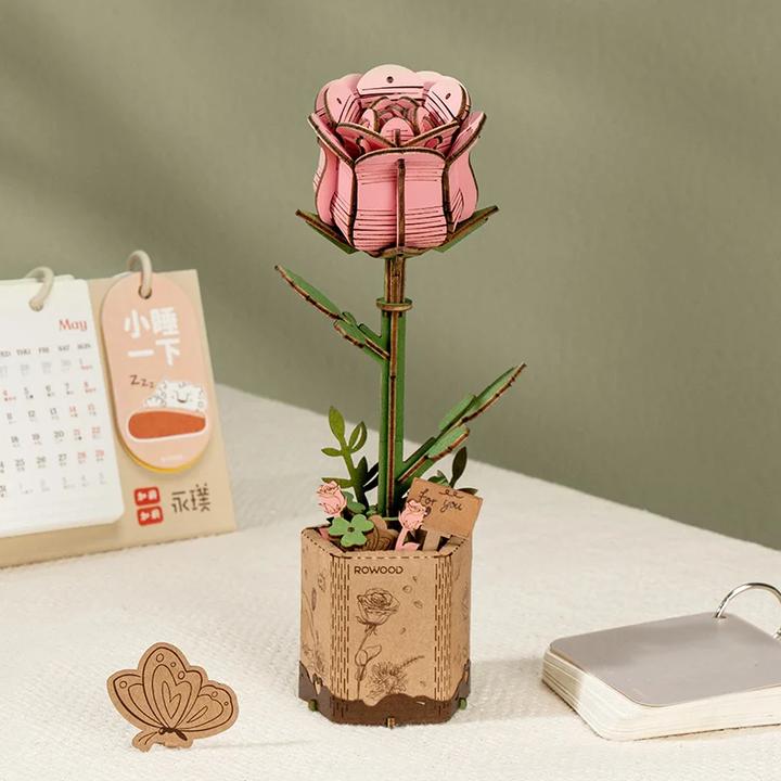 Image du produit Robotime Kit de maquettes 'BOUQUET DE FLEURS'.