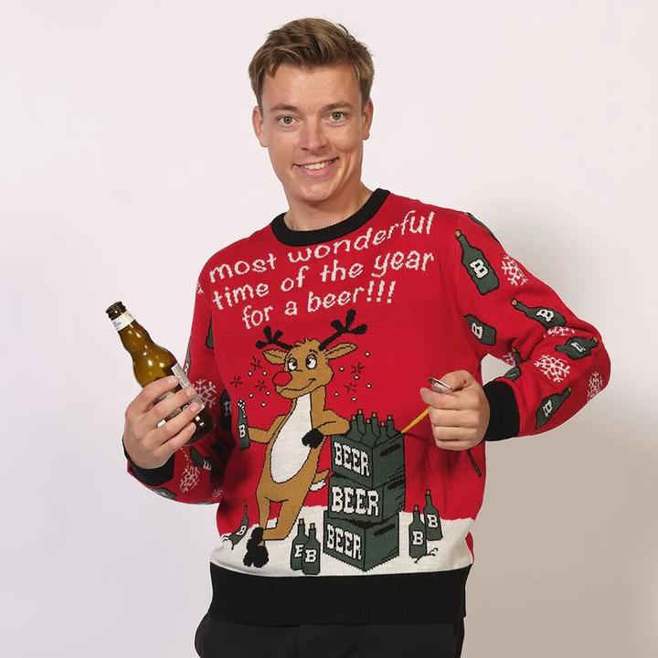 Christmas Sweats Most Wonderful Time Of The Year For A Beer