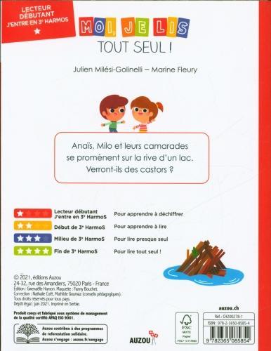 Produktbild Moi, je lis tout seul! - Sur la piste du Castor en fin de 2ème HarmoS (Französisch, Fleury Marine, Milesi Julien, 2021)