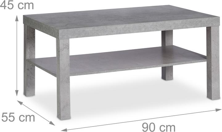 Produktbild Relaxdays Genevieve (90 x 55 x 45 cm)