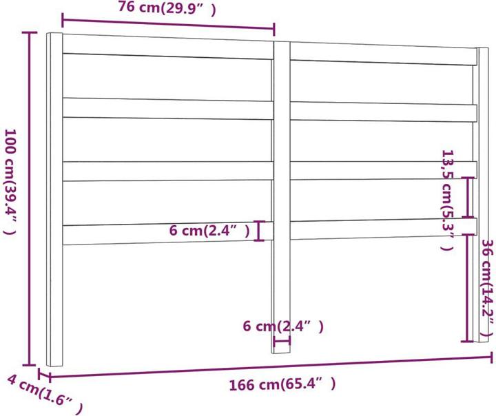 Immagine prodotto VidaXL Batsheva (166 x 4 x 100 cm)