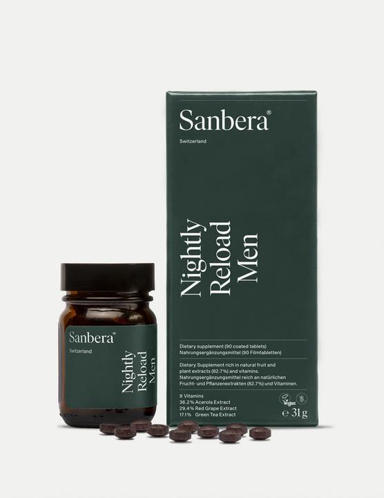 Immagine prodotto Sanbera Ricarica notturna uomini (90 Pezzo/i)