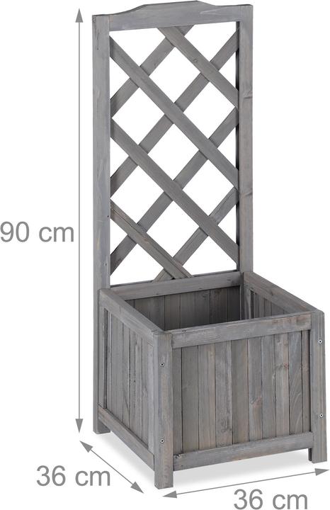 Image du produit Relaxdays Rankkasten (36 cm, 36 cm)