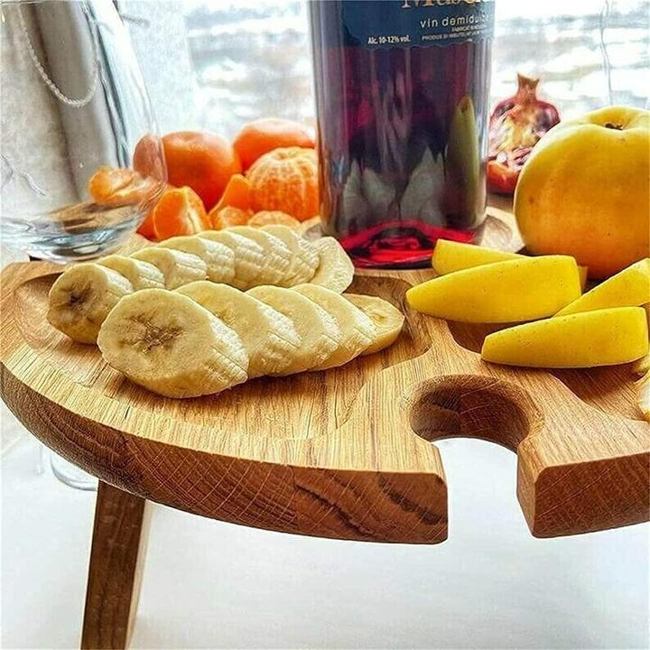 Immagine prodotto JTI Tavolo da vino pieghevole per picnic - legno