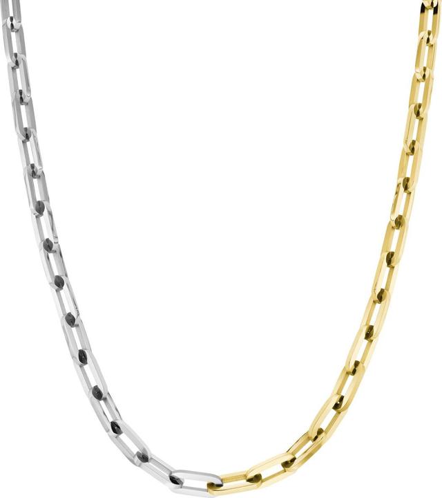 Rosefield Essentials Halskette (14K Gold + Rhodium plattiert Edelstahl 316L)