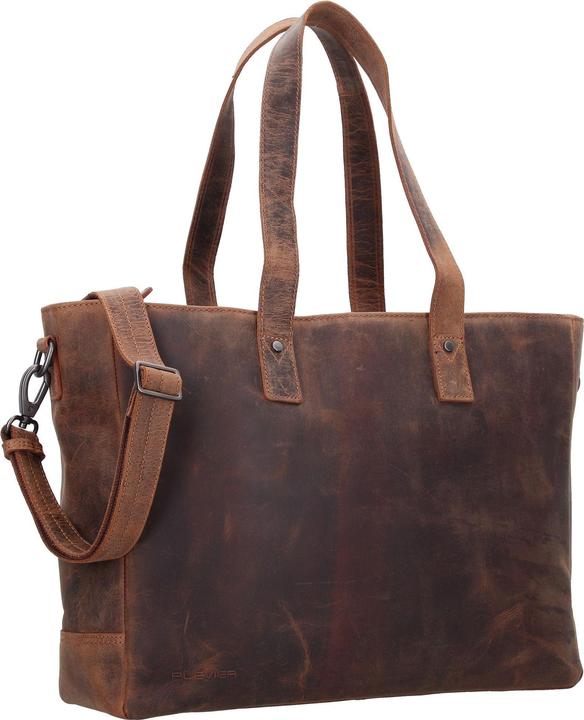 Image du produit Plevier Hopper shopper 15.6 inch bruin. (13 l)