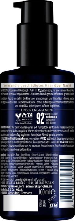 Produktbild Gliss Night Elixier (100 ml)
