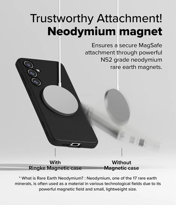 Image du produit Ringke Case for Galaxy S24 FE ONYX MAGNETIC BLACK (Samsung Galaxy S24 FE)