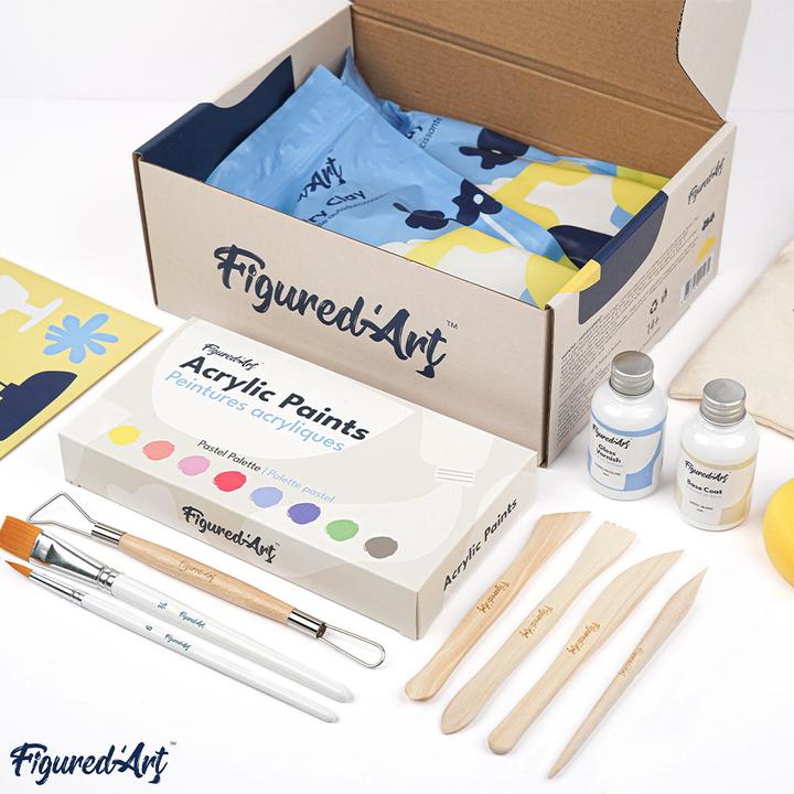 Produktbild Figured'Art Töpferset inkl. Ton