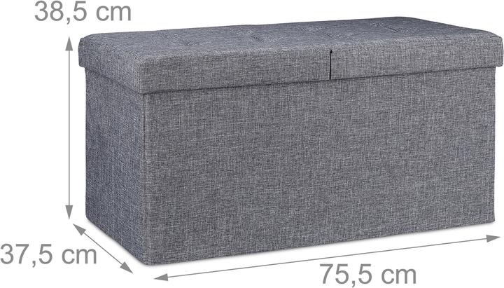 Produktbild Relaxdays Sitzbank (75.50 cm)