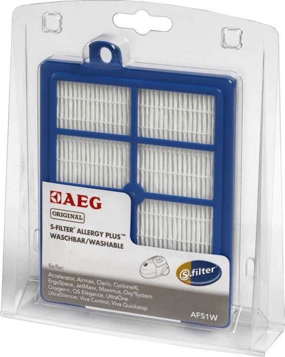Image du produit AEG AFS1W Allergy Plus® s-filter® lavable pour Air Max, UltraSilencer