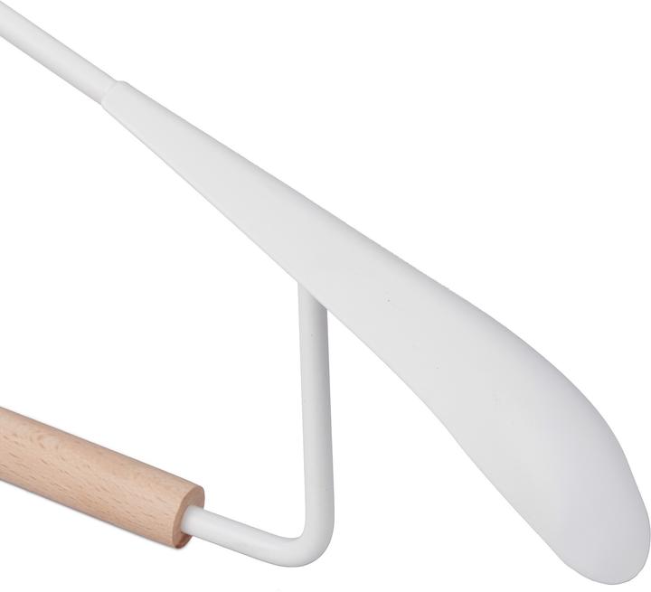 Image du produit Relaxdays Cintre à costume en bois, set de 12 (12 x)