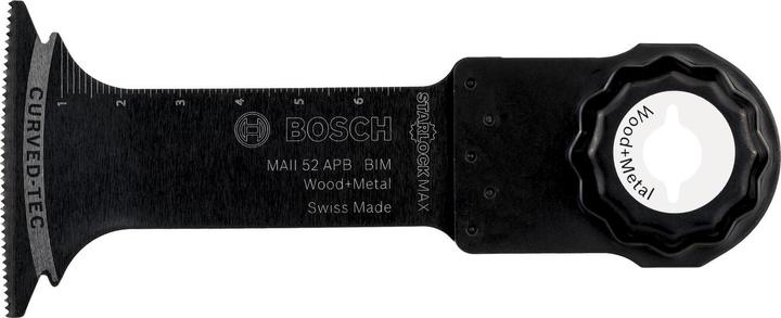 Bosch Professional Zubehör BIM Tauchsägeblatt MAII 52 APB, Wood and Metal, 70 x 52 mm, 10er-Pack