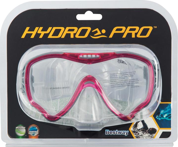 Actual product image Bestway Submira Dive Mask, Adults, Full face mask, Freediving, Tempered glass, Black, Blue, Red, 14