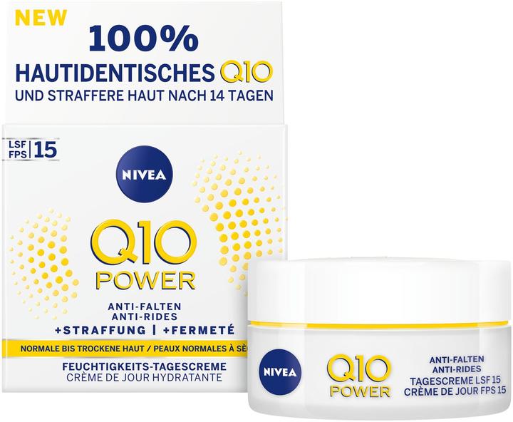 Image du produit NIVEA Q10 Power Crème de jour anti-rides raffermissante (50 ml, Crème de jour, SPF 15)