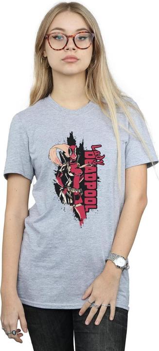 Immagine prodotto Deadpool Lady Deadpool Maglietta Ampia Donna (XXL)