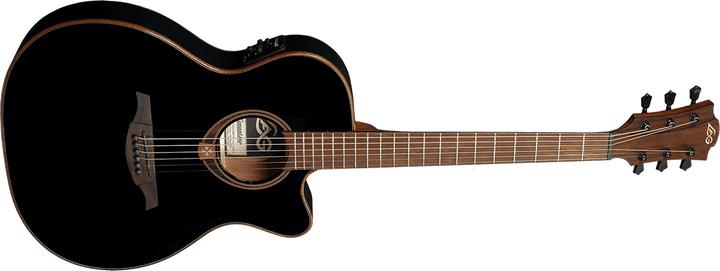 Image du produit LÂG T118ASCE (Guitare semi-acoustique, Acajou, Bois de cèdre)