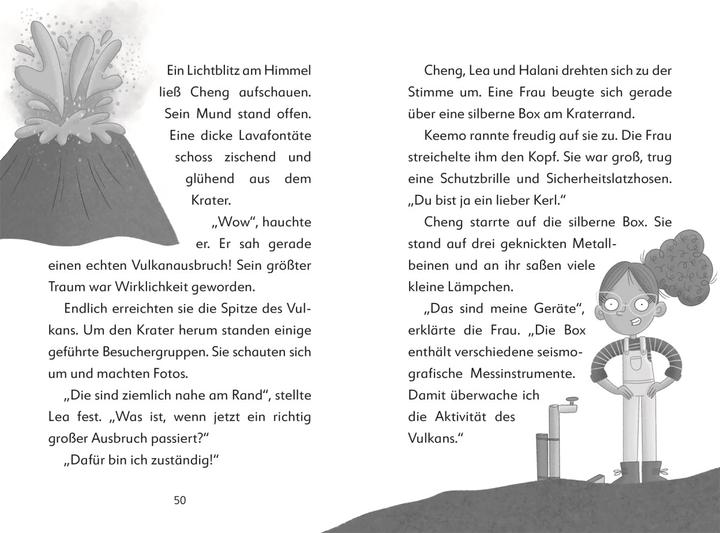 Immagine prodotto Ein Fall für die Forscher-Kids 6. Einsatz am Vulkan (Tedesco, S. J. King, Violeta Topalova, Ellie O'Shea, DK Verlag - Bambini, 2024)