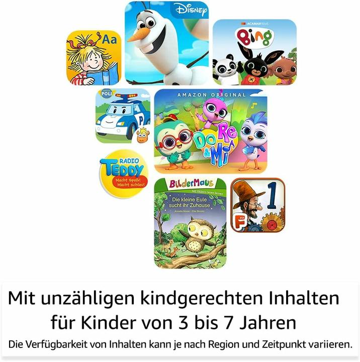 Produktbild Amazon Fire HD 8 Kids (2022) inkl. Hülle (nur WLAN, 8", 32 GB, Red)