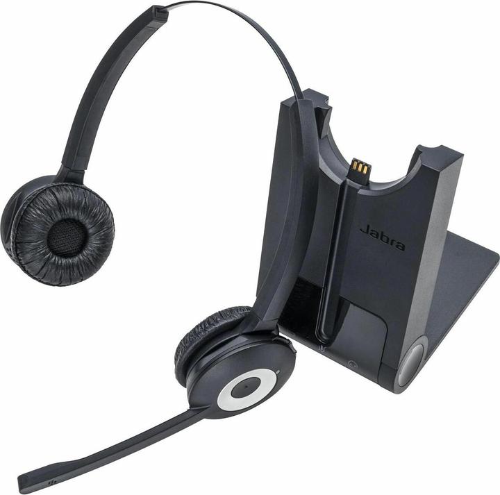 Image du produit Jabra Pro 920 Duo version UK! Casque DECT pour téléphone fixe (Sans fil, USB-A)